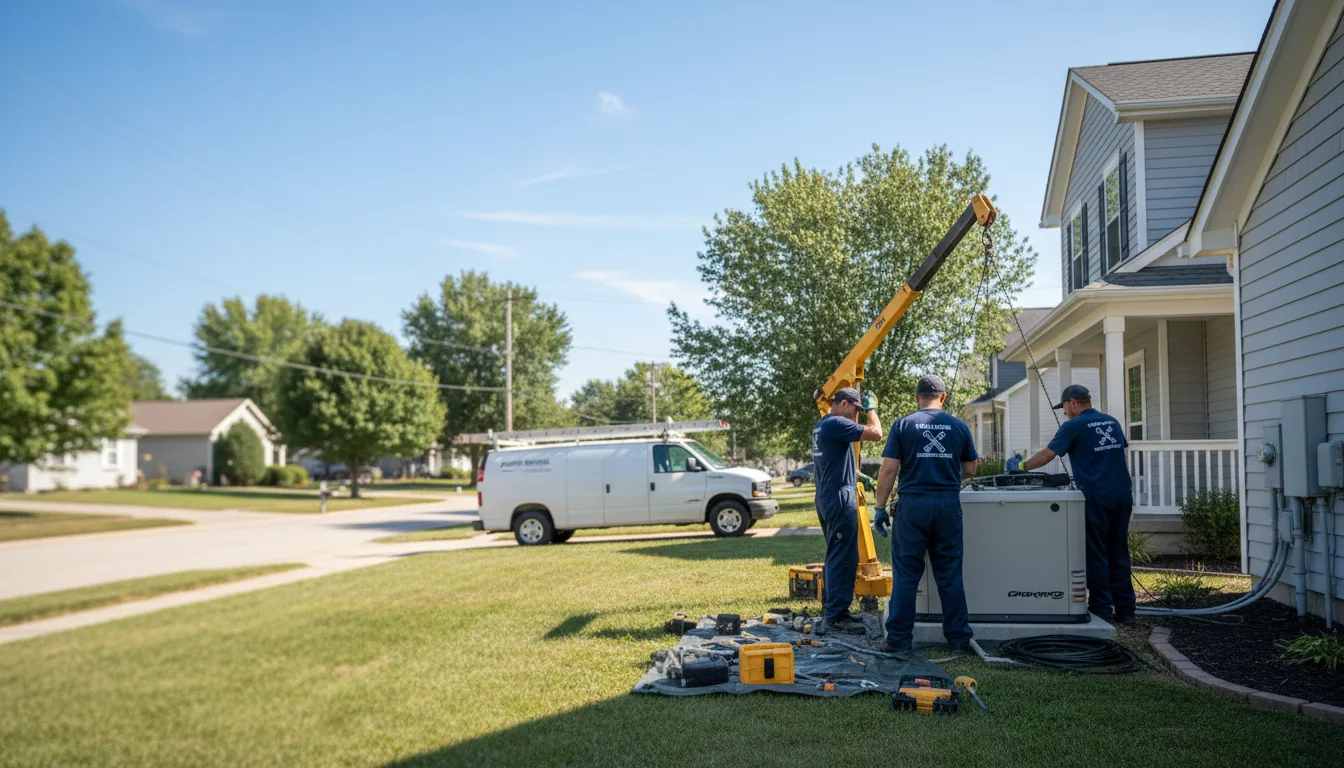 Generator Installation in Winslow, NE near me